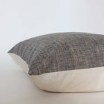 12x20 Dante Textured Brown & Blue Pillow Cover