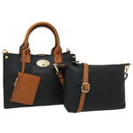 Cameran 3-in-1 Boxy Crossbody Bag & Satchel - Olive
