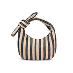 Penny Clutch Bag - Black Natural