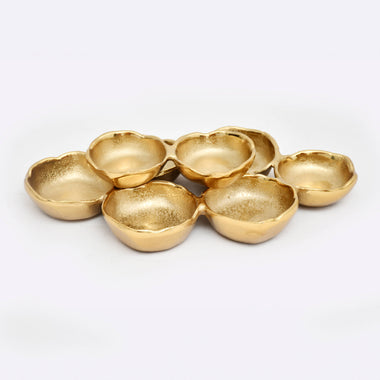 Gold 8 Bowl Cluster