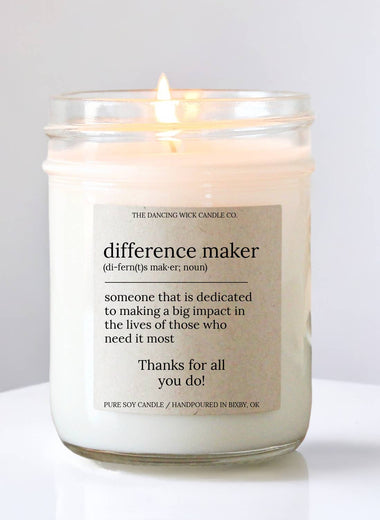 Difference Maker Candle - Lavender Vanilla