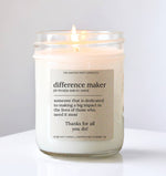 Difference Maker Candle - Lavender Vanilla