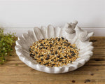 Lark's Rest Cement Bird Feeder
