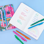 20 Pack Retractable Gel Pens- Rainbow