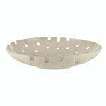11" Ceramic Lattice Bowl - Natural