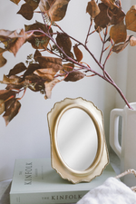 8x10 Gold Dots On Edge Mirror