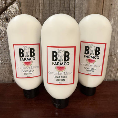 Cucumber Melon Goat Milk Lotion - 8 oz
