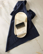 Geometry Truffle Hand Towel - Sapphire
