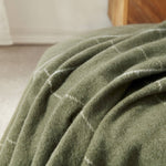 Windowpane Cashmere-Like Throw - 50x60