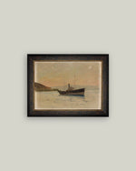 10x12 Ship on the Black Sea Framed Art