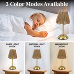 Scalloped Woven String Lamp