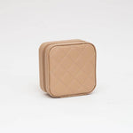 Quilted Zip Around Jewelry Case