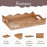 Rectangle Scallop Tray