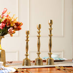 Gold Taper Candle Holder