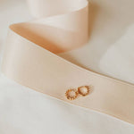 Athena Gold Hoops