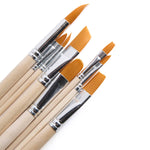 Paintbrush Set in Canvas Bag