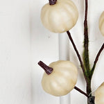 11" Mini Pumpkin Twiggy Pick-Cream