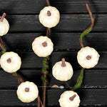 29" Mini Cream Pumpkin Branch