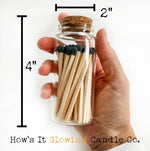 Large Match Vial - Chalk White