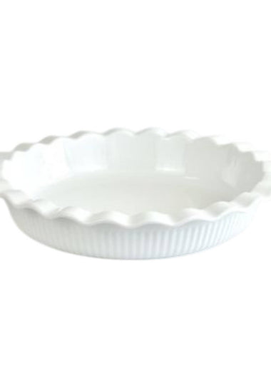 9" Ruffle Pie Dish