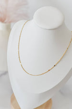 Corley Dainty Heart Gold Necklace
