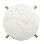 11" Marble & Mango Wood Riser- Natural