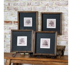 12x12" Foliage Framed Wall Art