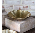 Gold Wavy Rim Bowl