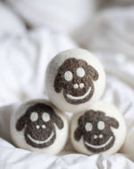 Sheep Eco Wool Dryer Balls - Set of 3 w/ Bag