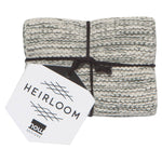 Jade Green Knit Dishcloths Set of 2