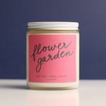 8 oz Poured Goods Candle - Flower Garden