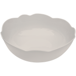 Scalloped Serving Bowl - Stone