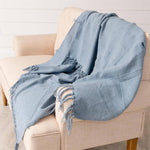 Dusty Blue Throw