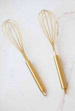 Gold Stainless Steel Whisk