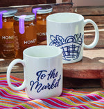 Farmers Market Stoneware Mug