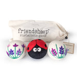 Lavender Fields Eco Wool Dryer Balls S/3