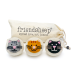 House Cats Eco Wool Dryer Balls S/3