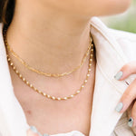 Amelia Gold Twist Necklace