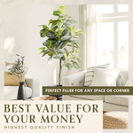 5' Faux Fiddle Leaf Tree