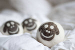 Sheep Eco Wool Dryer Balls - Set of 3 w/ Bag