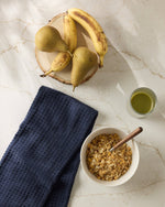 Geometry Truffle Hand Towel - Sapphire