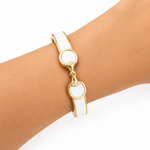 Derby Horse Bit Hinge Cuff Bracelet
