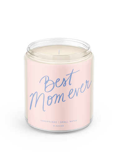 8 oz Poured Goods Candle - Best Mom Ever