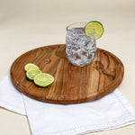12" Rustic Round Tray
