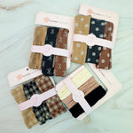 Gingham Hair Ties S/3
