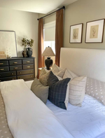 22x22 Glenton Dark Gray Plaid Pillow Cover