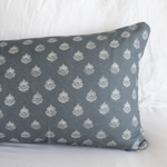 12x20 Vintage Blue Pillow Cover