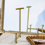 8" Antique Brass Easel