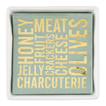 Ceramic Napkin Tray + Charcuterie Napkins