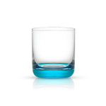 Hue Colored Whiskey Tumbler Glass